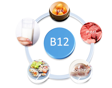 Nazik bağırsaqda olan hüceyrələr, sadə haldakı B12 vitaminini tanıya bilməzlər.